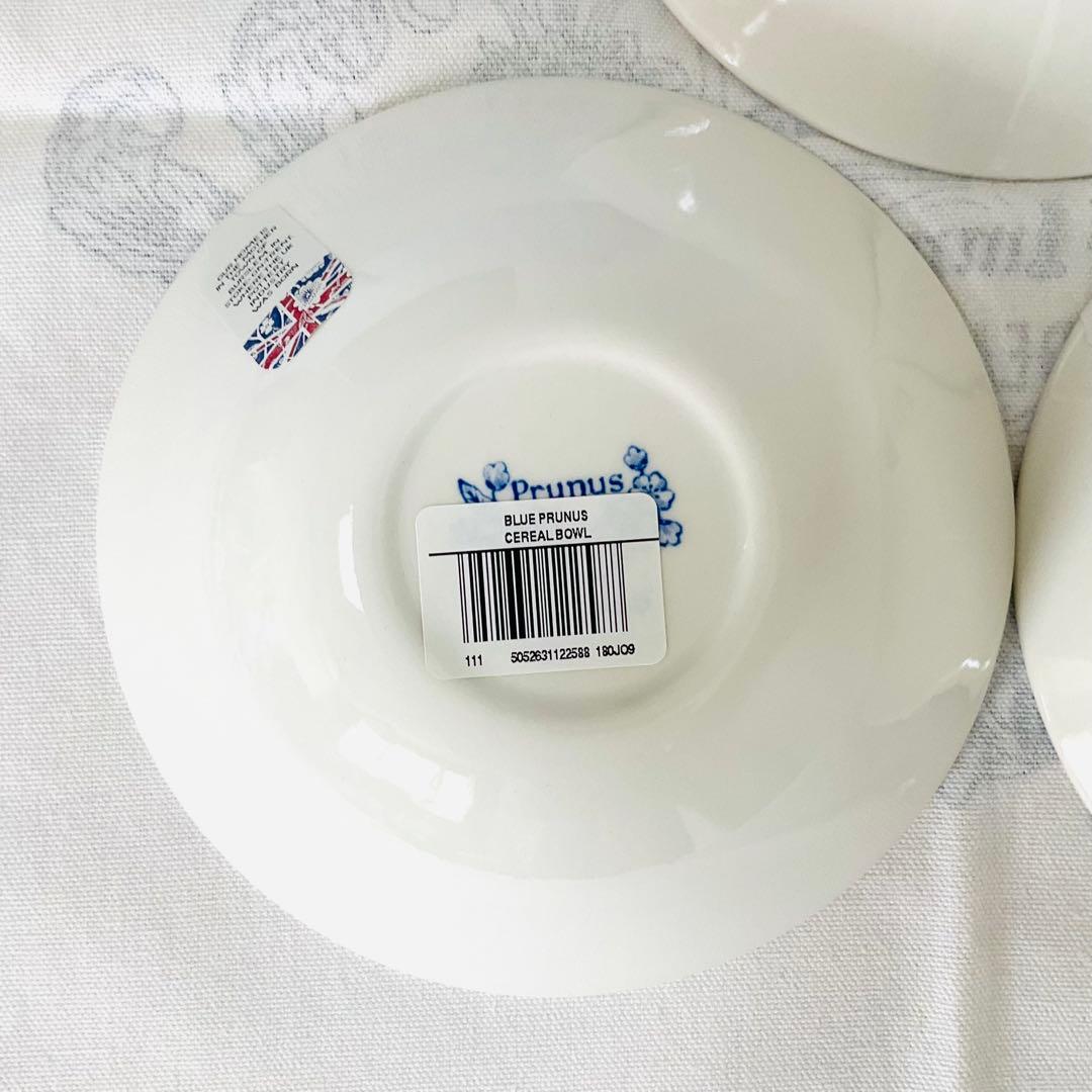 最終☆Burleigh バーレイ☆ブルーシリーズ シリアルボウル ３柄セット