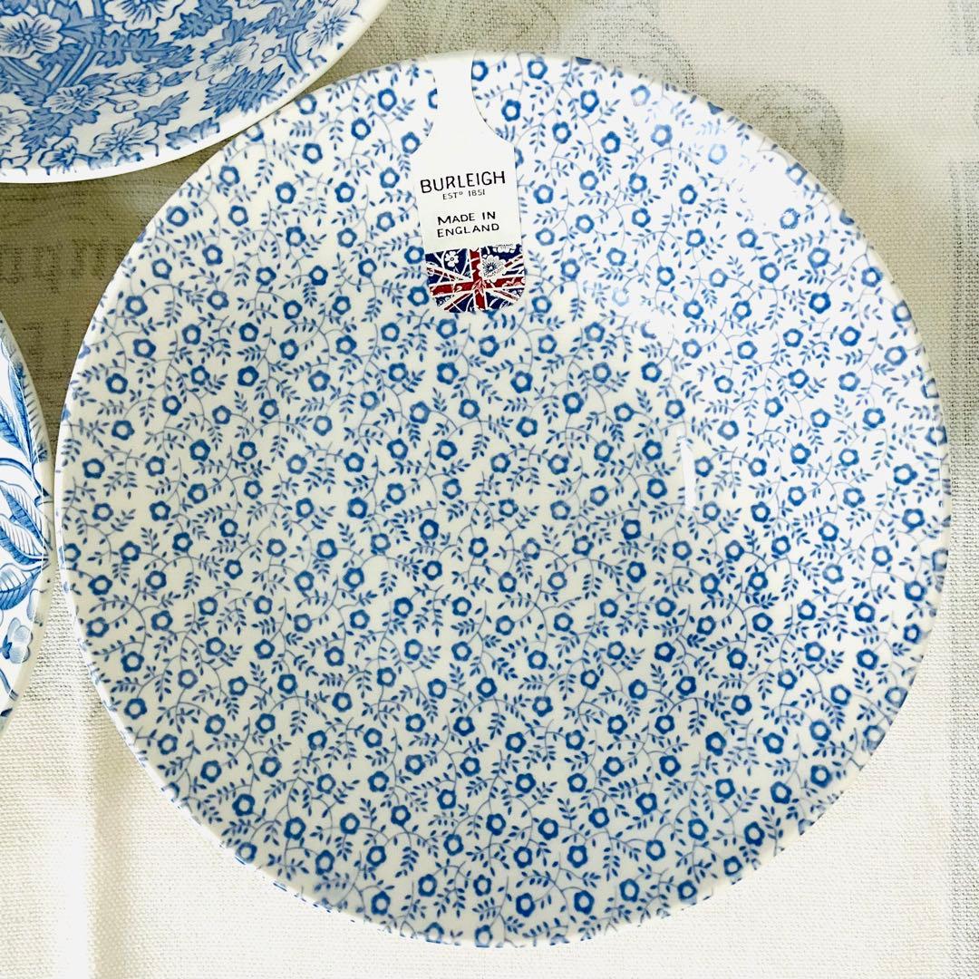 最終☆Burleigh バーレイ☆ブルーシリーズ シリアルボウル ３柄セット