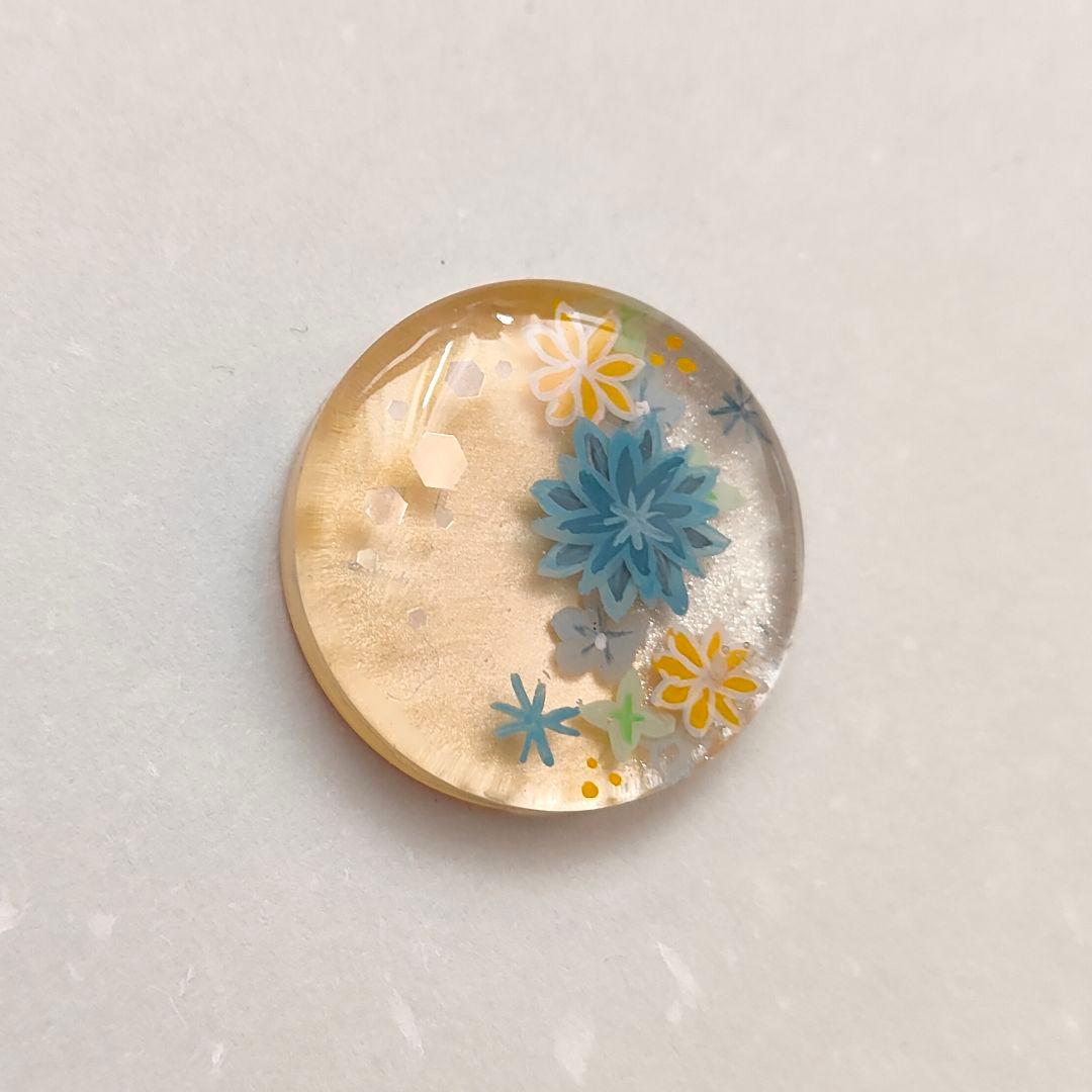 【962】ハンドメイド　レジン　ヘアゴム　ポニーフック