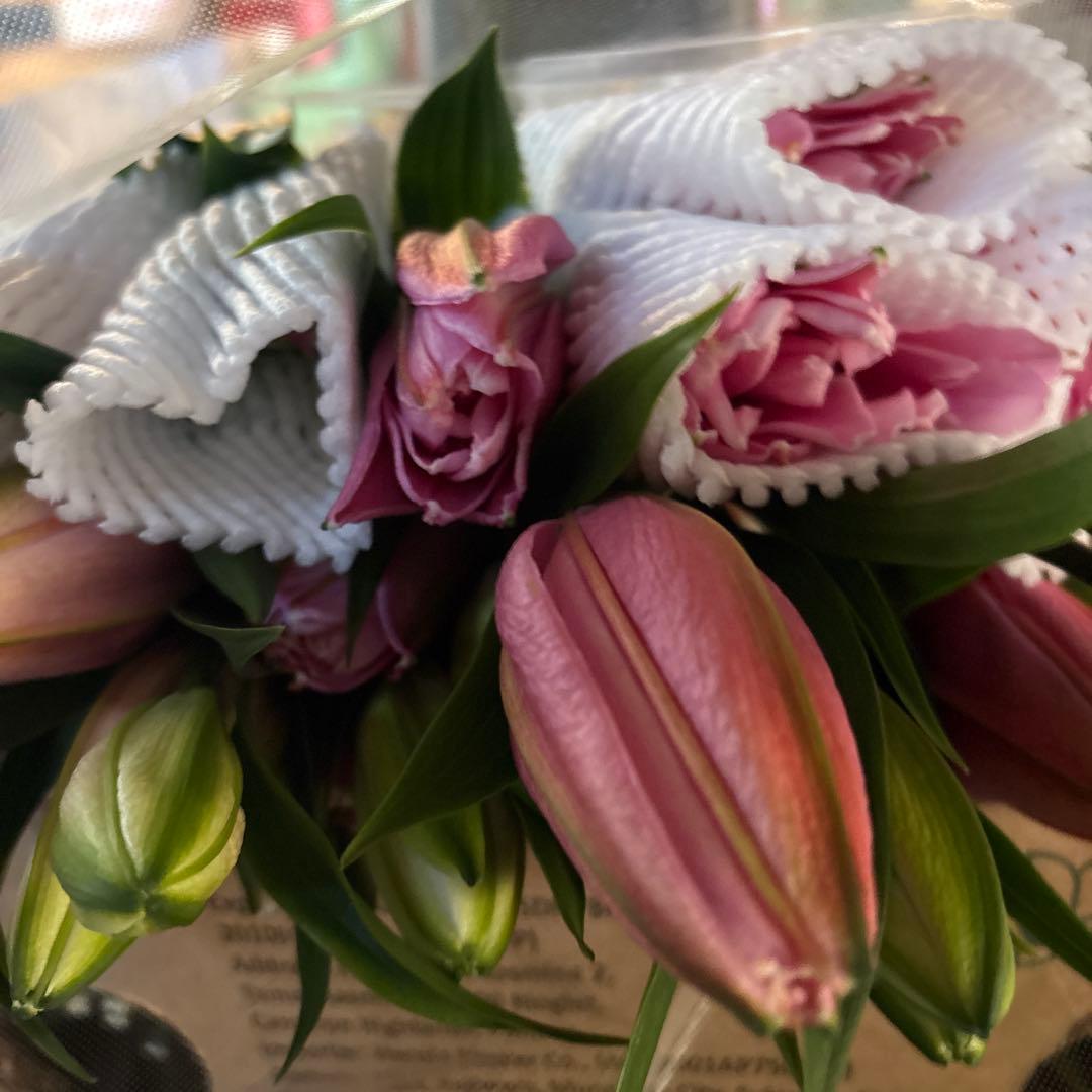 ふくろう 同梱プレミ5本 ④八重百合3〜4輪8本5輪5本シベリア 首トルコ