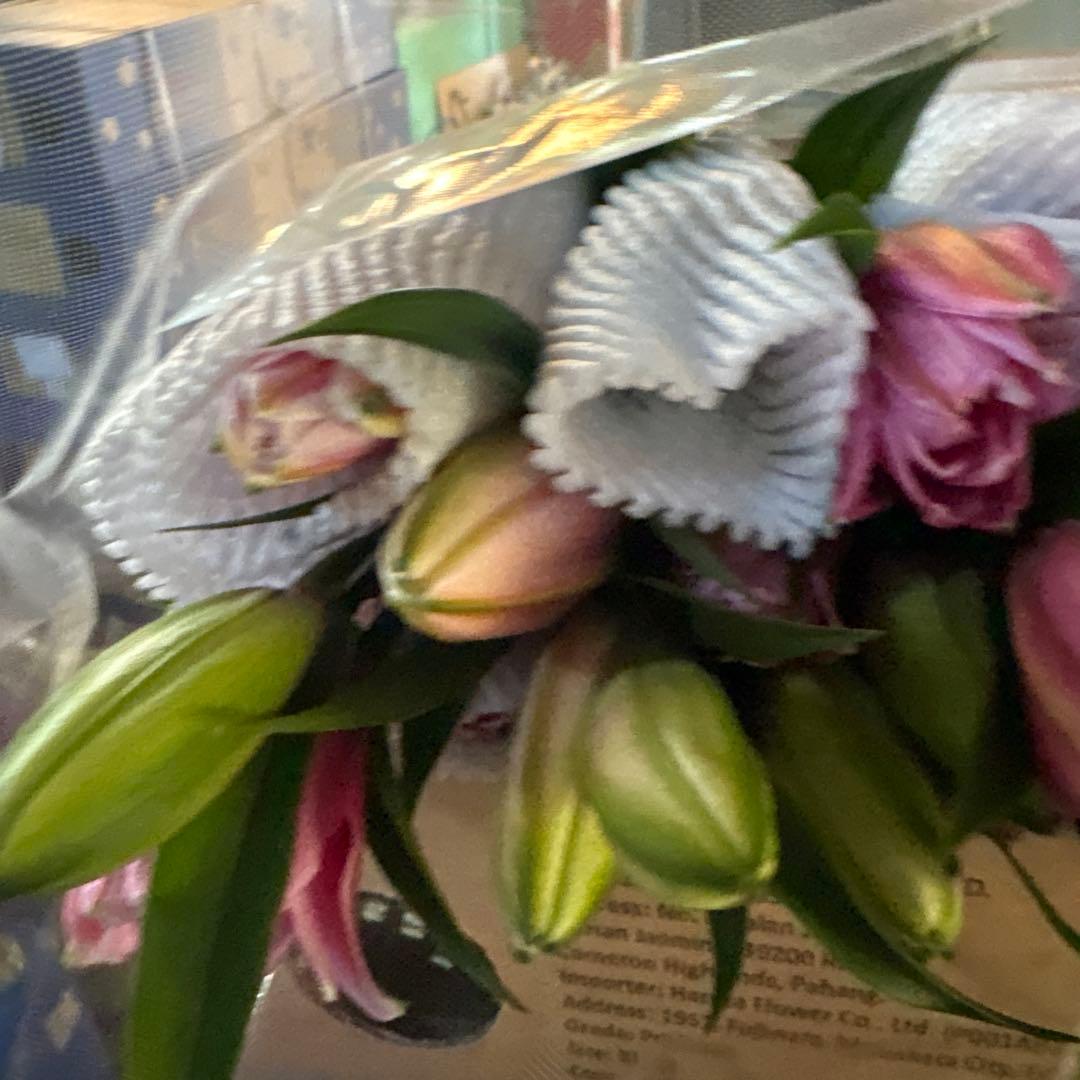 ふくろう 同梱プレミ5本 ④八重百合3〜4輪8本5輪5本シベリア 首トルコ