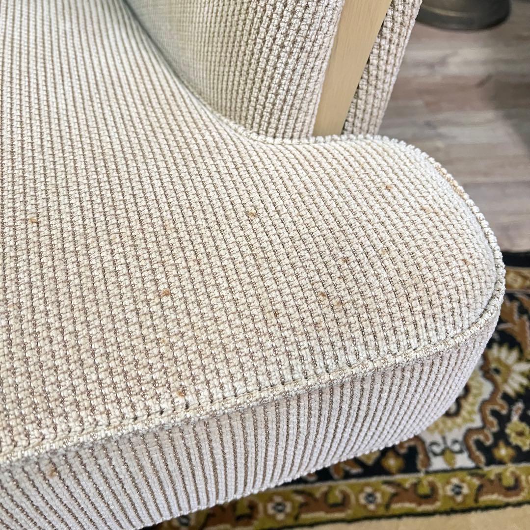 ꧁ADAL アダル꧂ラウンジチェア 1Pソファ ファブリック ハイバック アーム