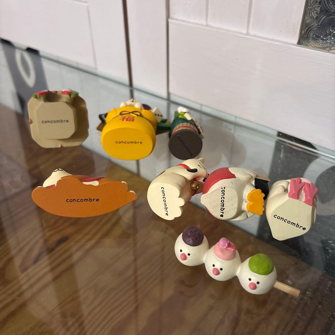 concombre 動物と食べ物の置物セット