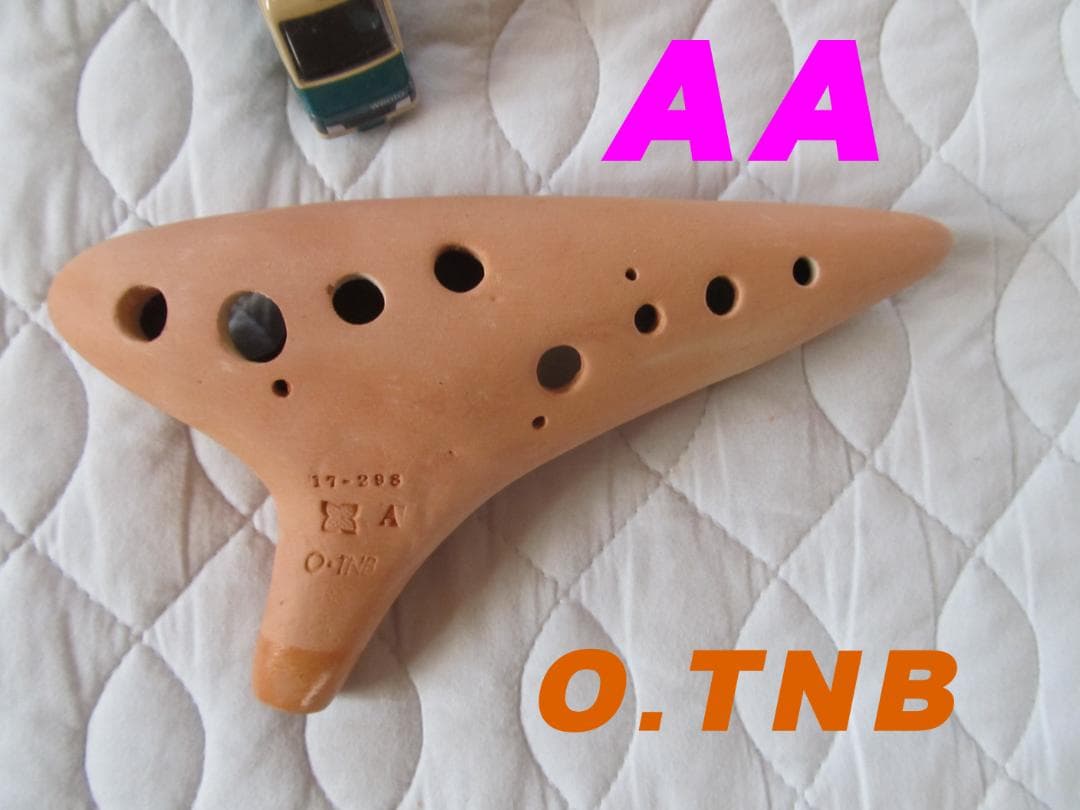オカリナＯ.ＴＮＢ３本セット◆手作り陶製◆ＡＡからＳＳＥ♭までのお好きな調を3本
