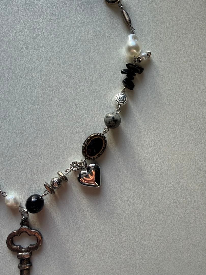 ネックレス・ペンダント No.15 youphoria necklace -black key-