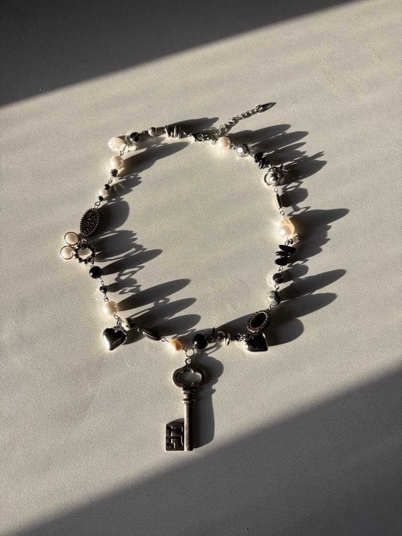 ネックレス・ペンダント No.15 youphoria necklace -black key-