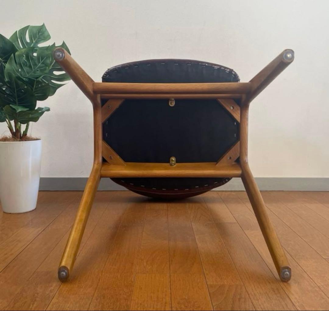 アスプルンド　ポール サイド チェア① 北欧スタイル　ミッドセンチュリー　カフェ