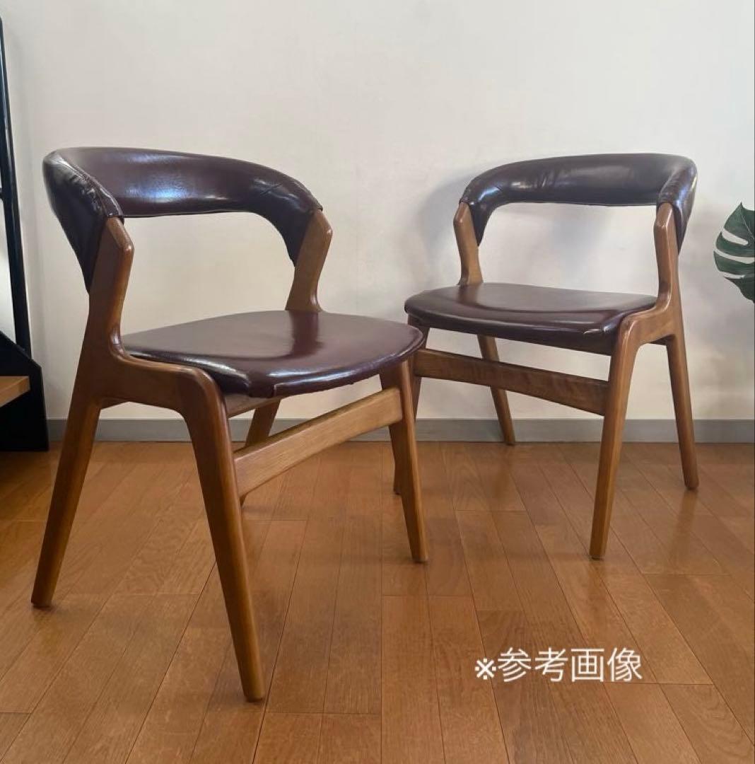 アスプルンド　ポール サイド チェア① 北欧スタイル　ミッドセンチュリー　カフェ