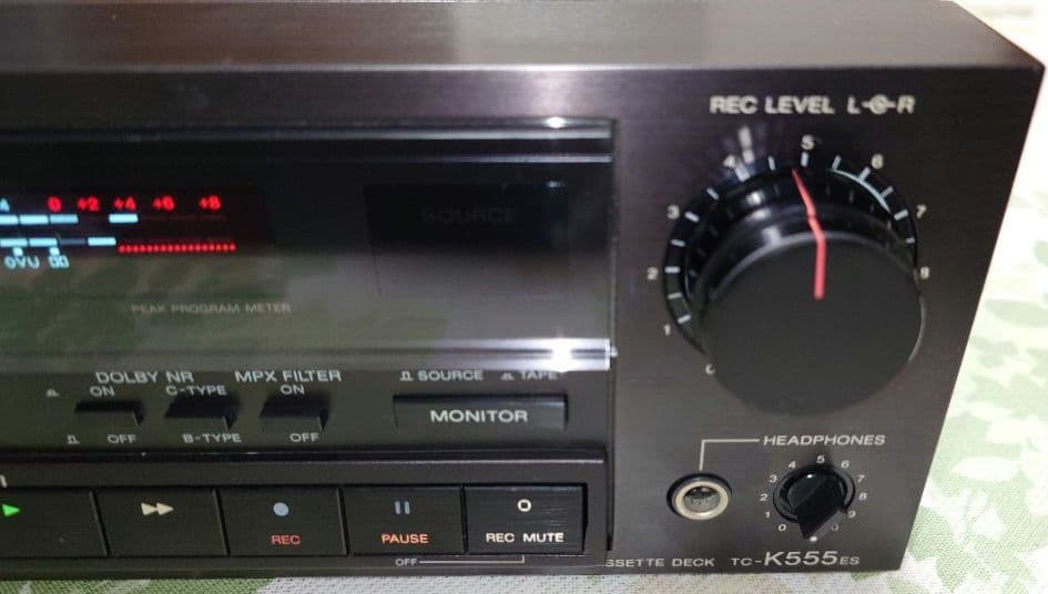 レア SONY 3ヘッド カセットデッキ TC-K555ES 希少 日本製