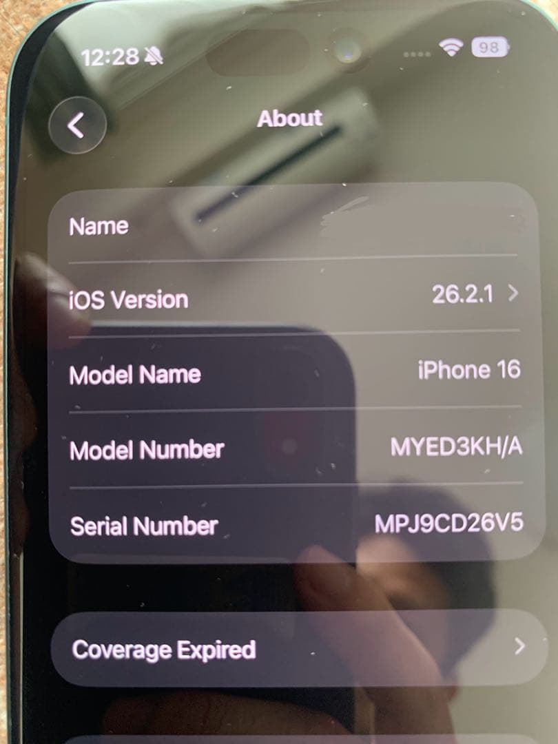 Apple iPhone 16 126GB, ティール 優れた条件
