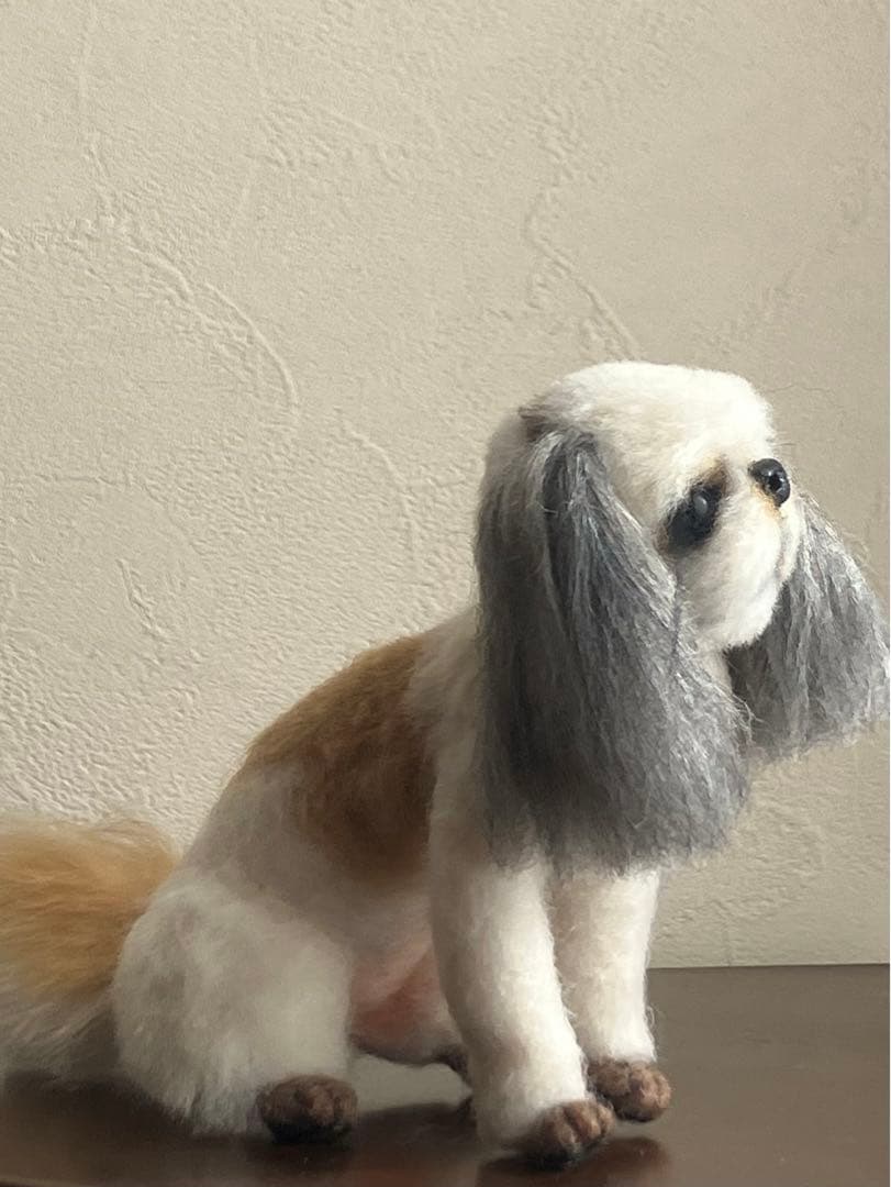 羊毛フェルト　シーズー