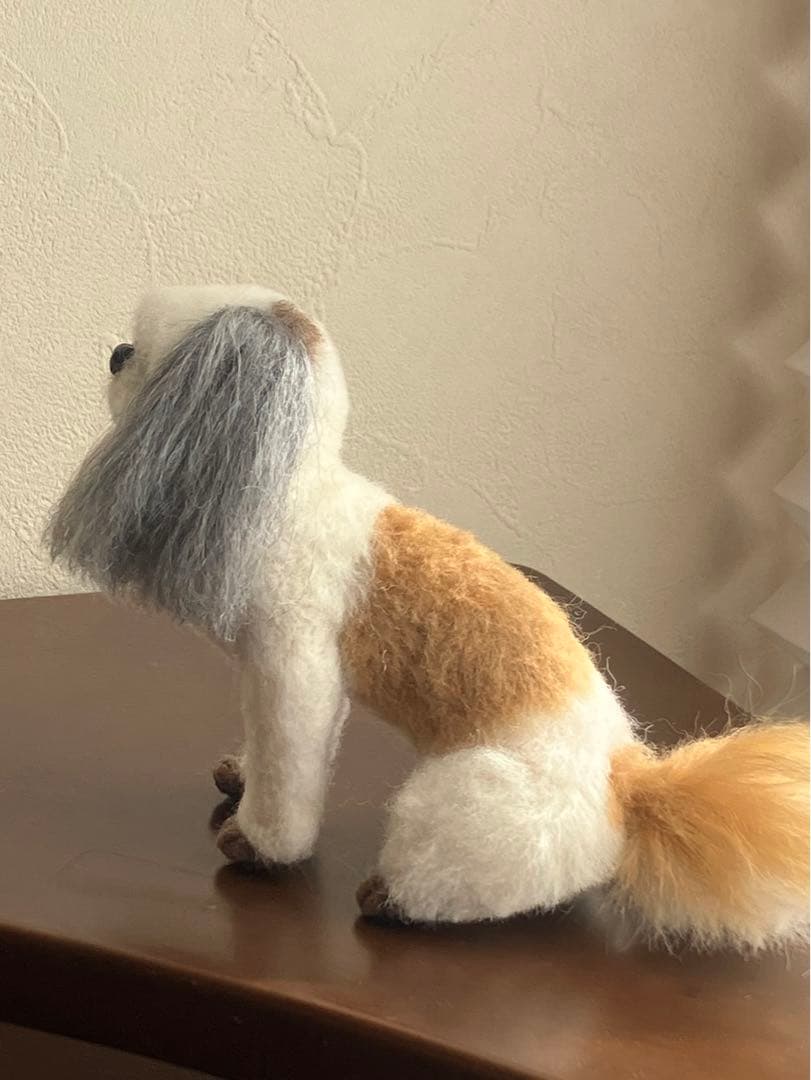 羊毛フェルト　シーズー