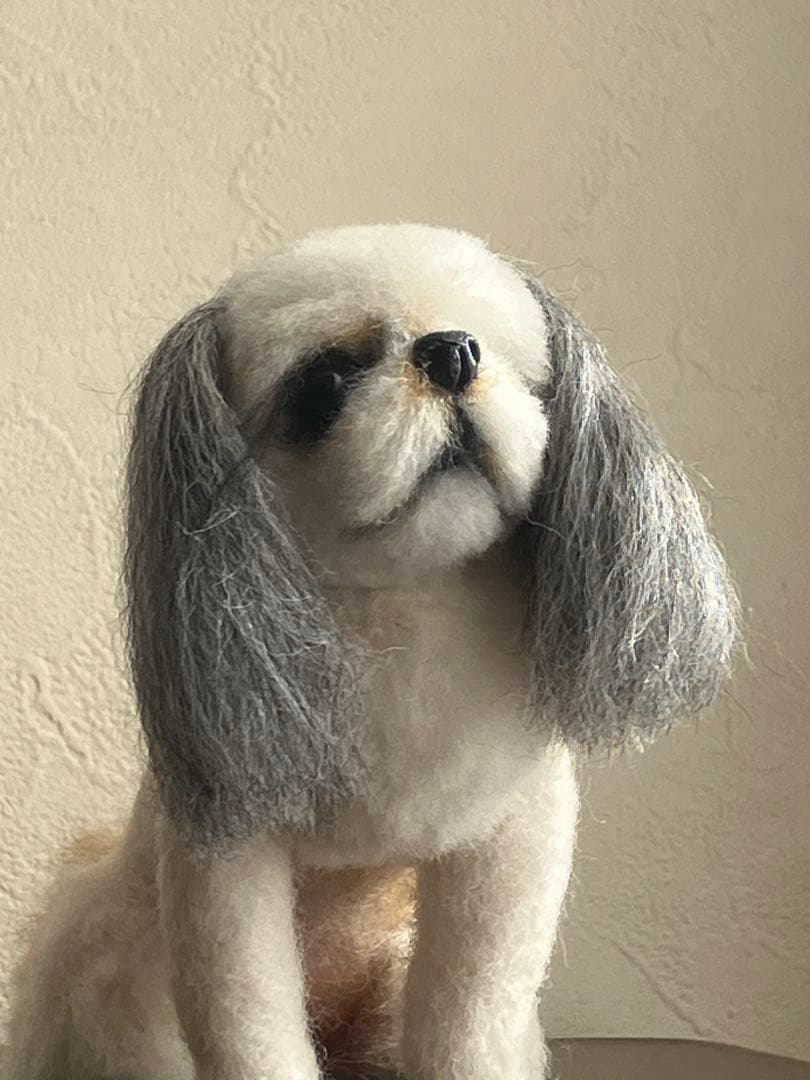 羊毛フェルト　シーズー