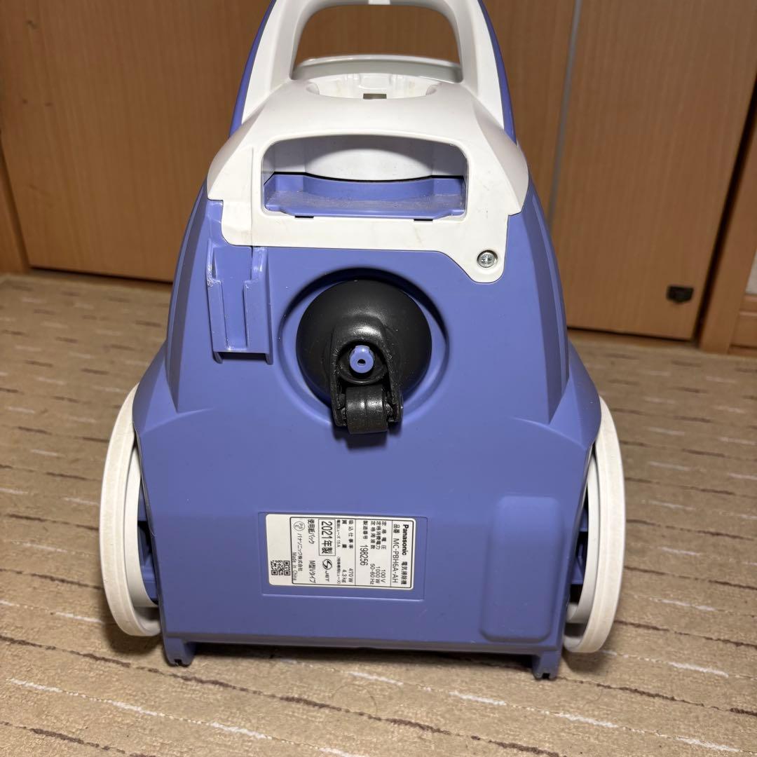 美品 Panasonic 紙パック式掃除機 MC-PBH6A-AH パナソニック