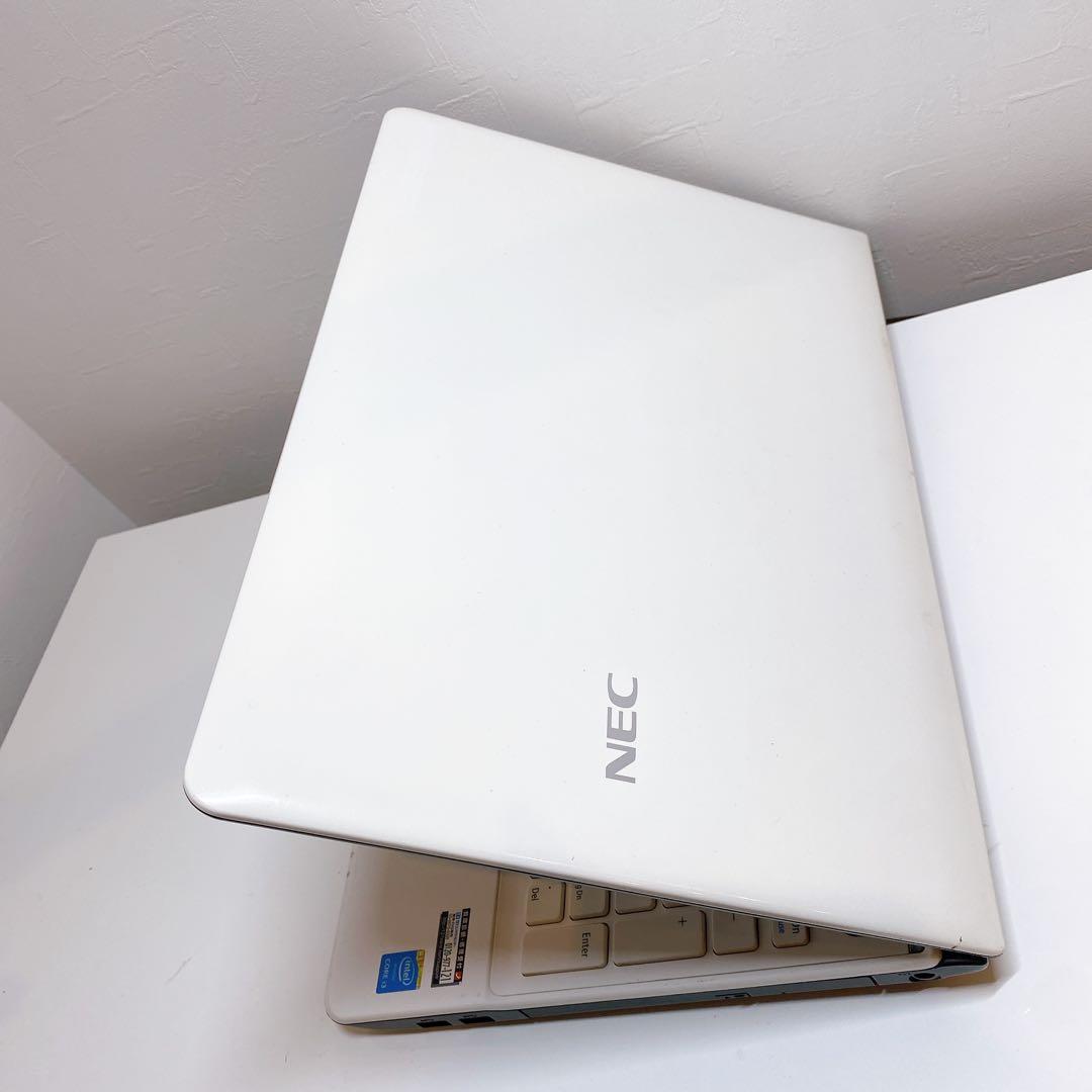 美品◇NEC ◇Win11 初心者さんにおすすめ人気のホワイトノートPC