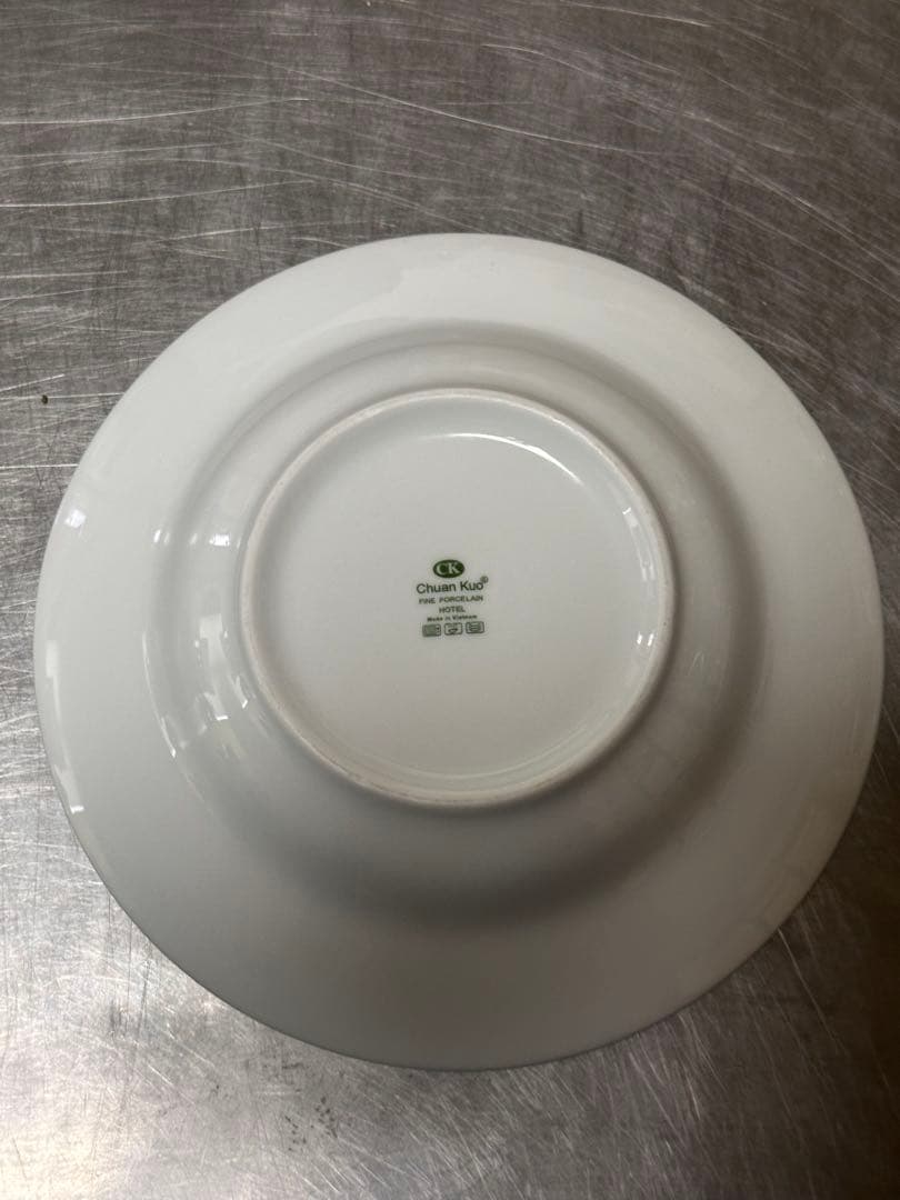 Chaozhou ホワイト平皿×6枚セット