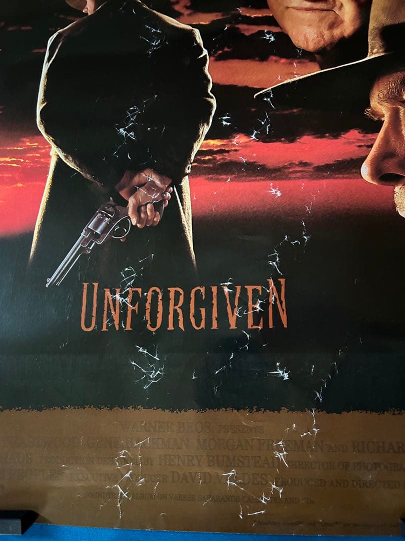 許されざる者　USオリジナル映画ポスター