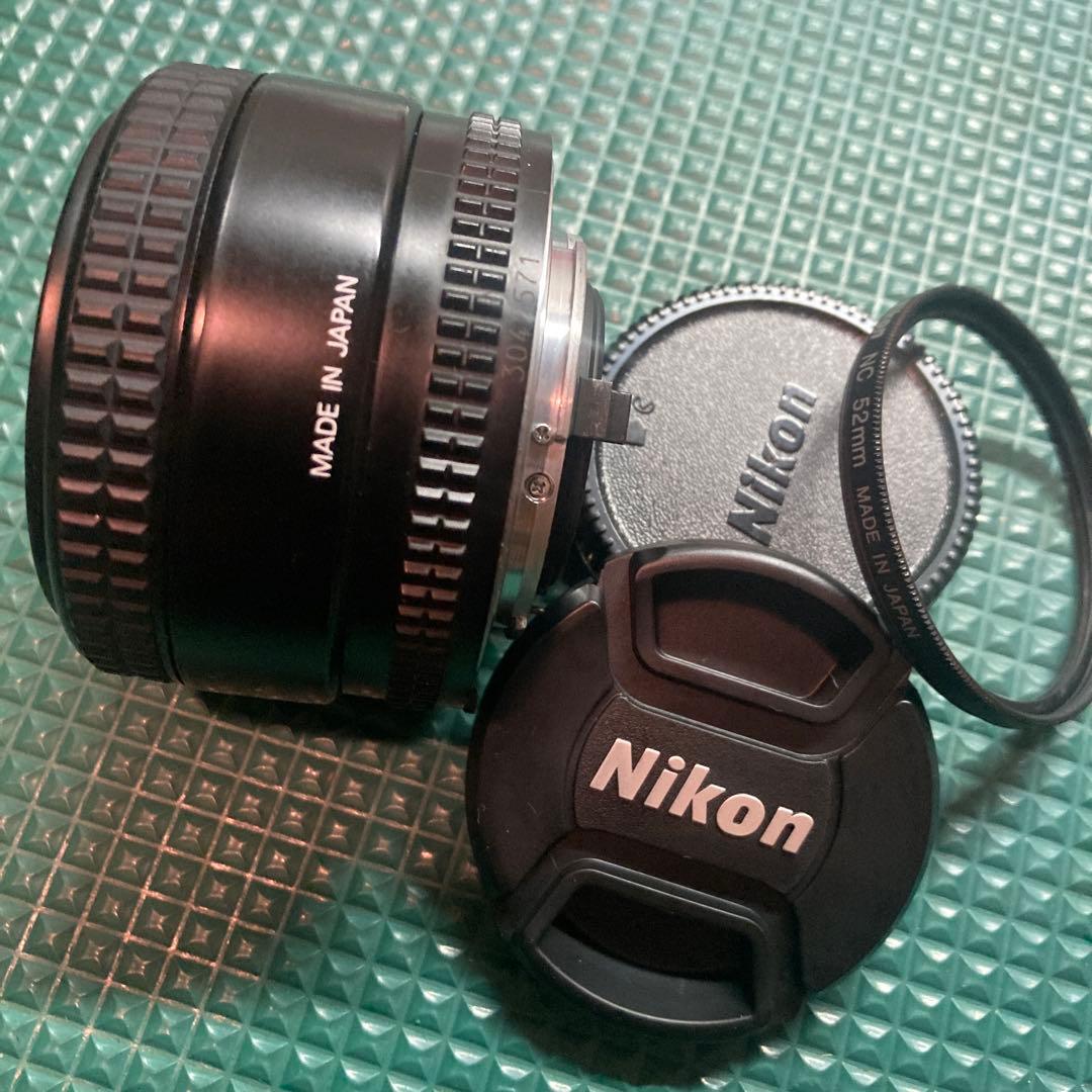Nikon AI AF NIKKOR 50mm f/1.4D　NCフィルター付