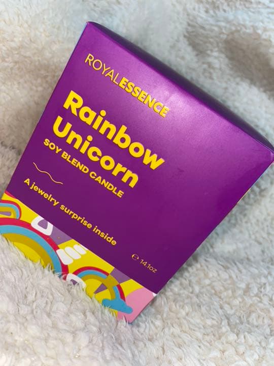 スペシャルキャンドル【Rainbow Unicorn】