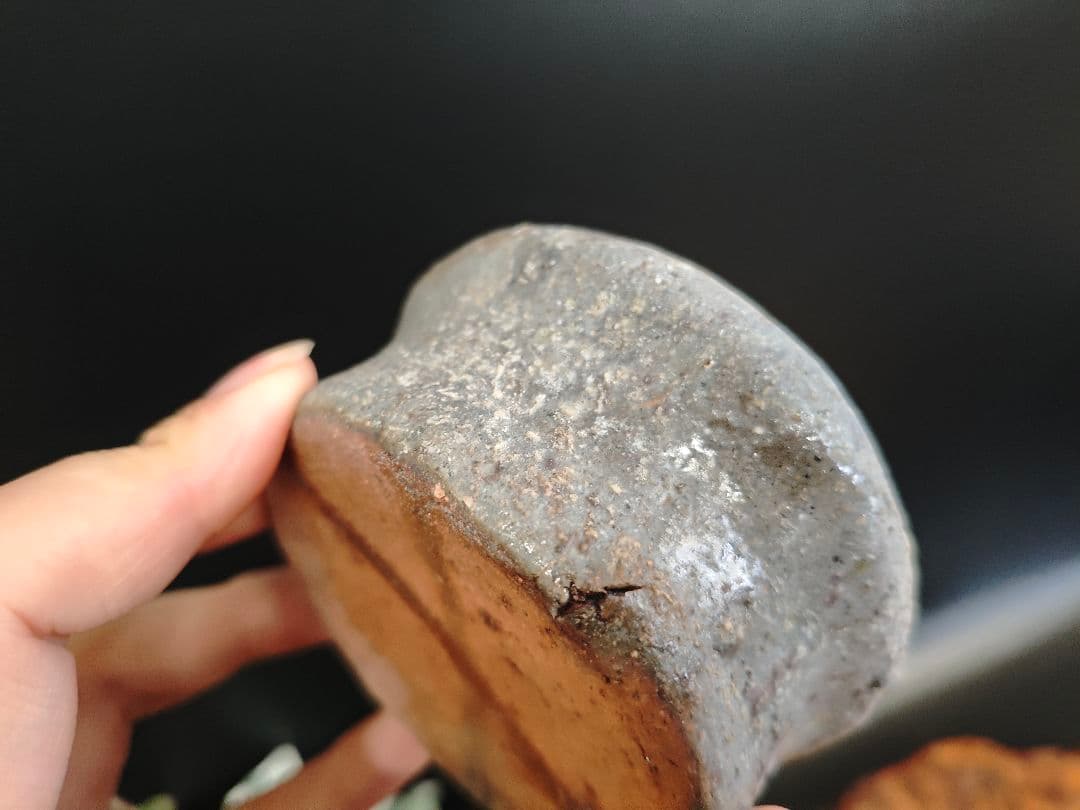 備前焼　宝瓶　急須　手造　古作A130