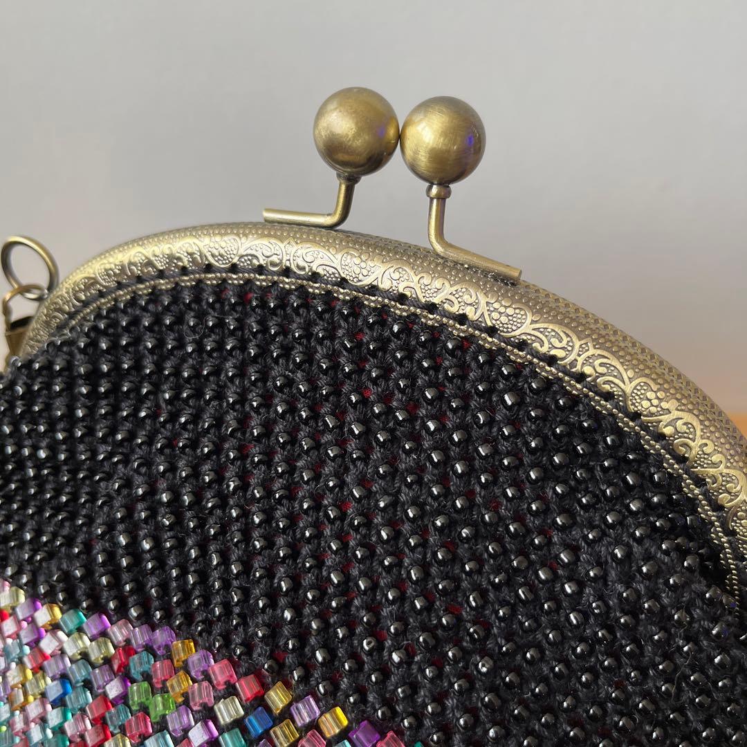 がま口 ハンドメイド ビーズ ⁑38