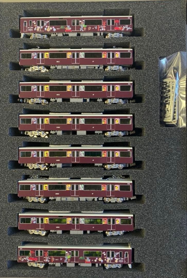 【3月末まで】グリーンマックス阪急1300系京都線トムとジェリー号8輌編成セット