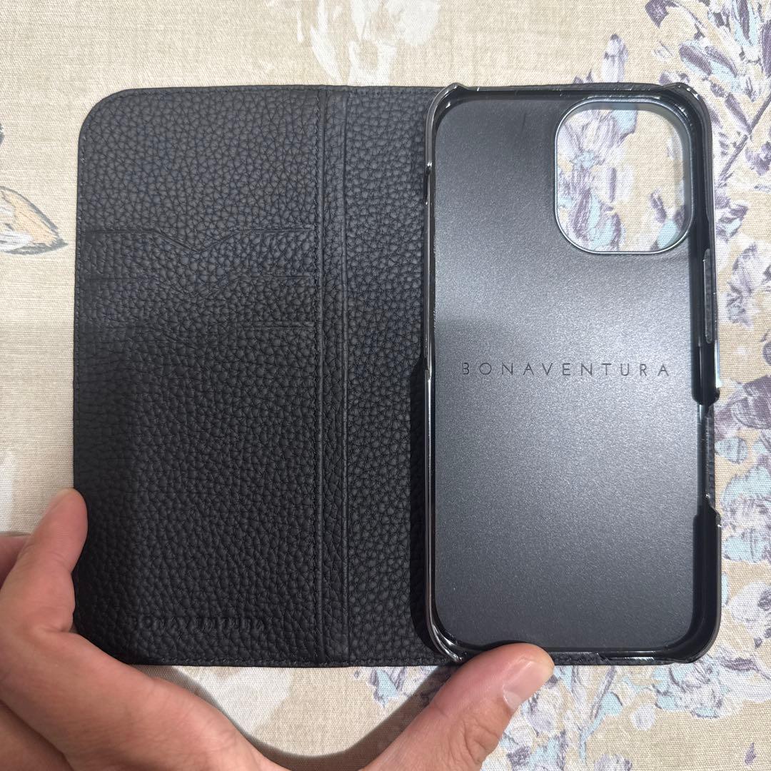 ボナベンチュラ　iPhone16手帳ケース
