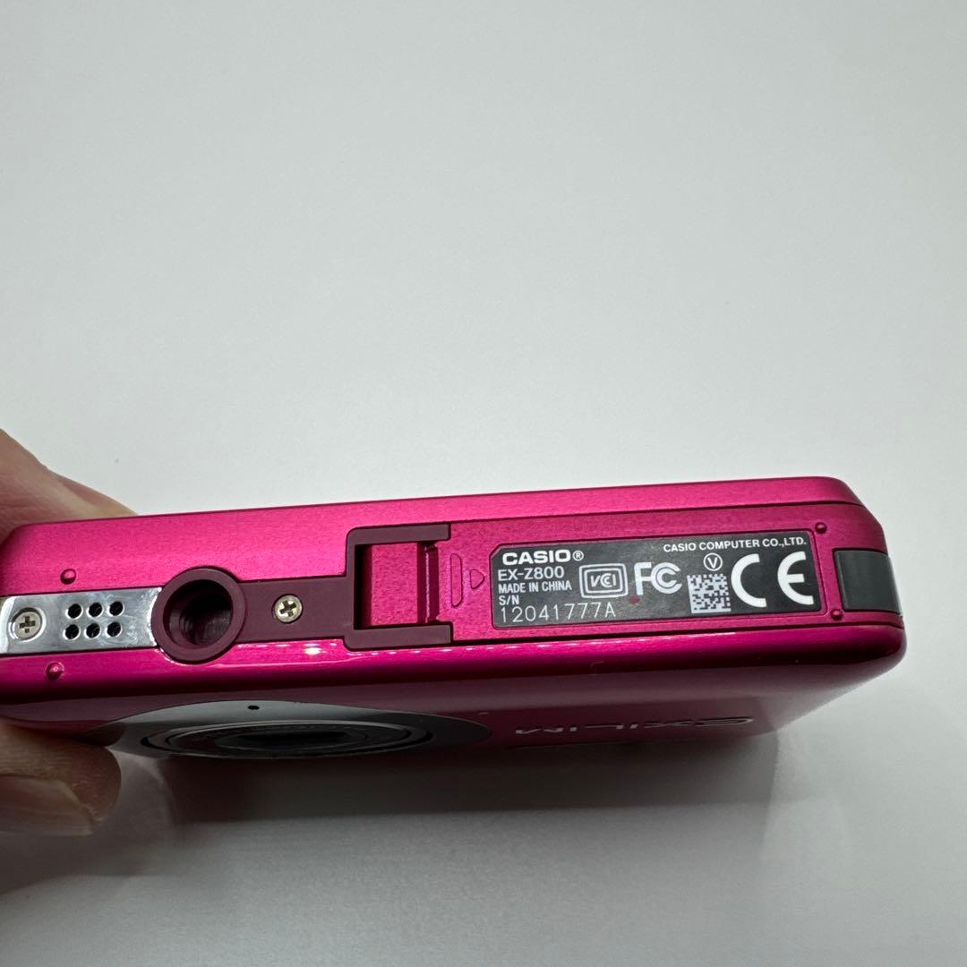 CASIO EX-Z800 EXILIM デジカメ 1410万画素 ピンク