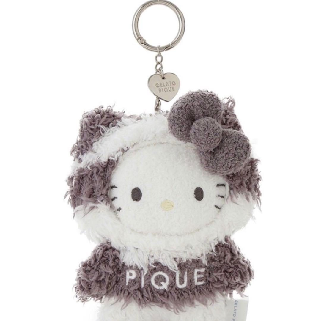 サンリオハウス コラボレーション もこもこ ハローキティ ぬいぐるみチャーム