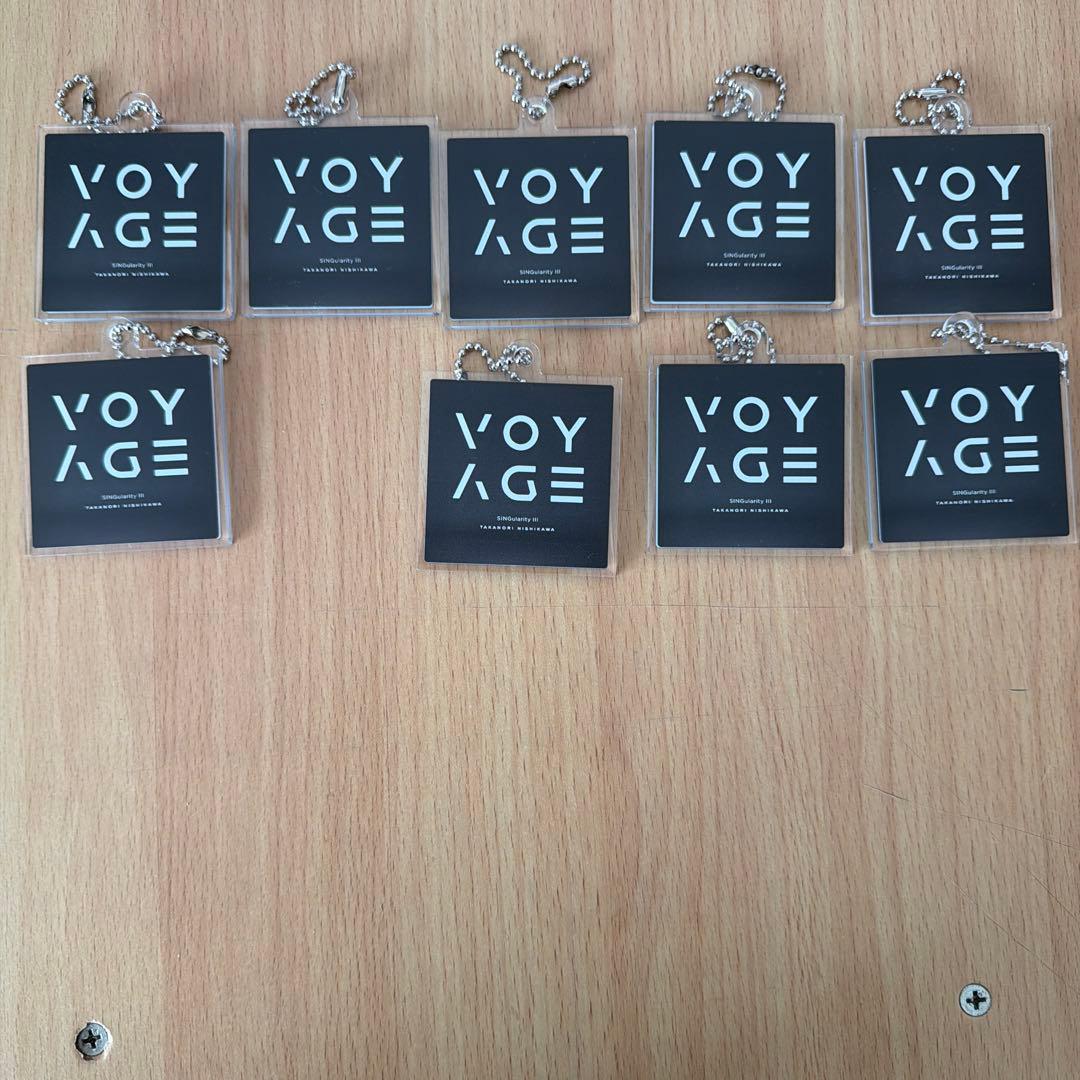 西川貴教 SINGularityⅢ VOYAGE TNNK アクキー