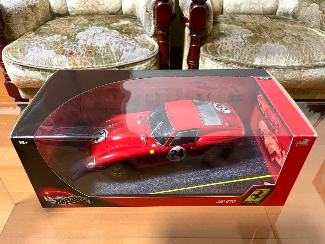 1/18 ホットウィール フェラーリ250GTO ウェザリング仕様