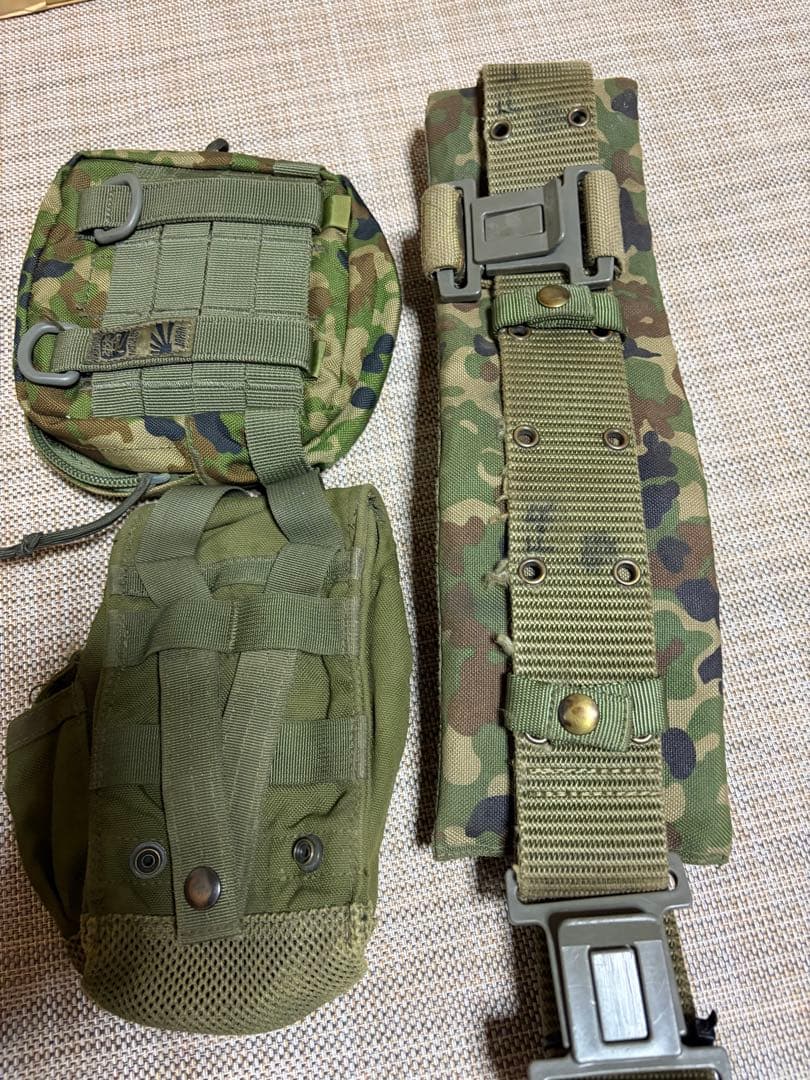 ミリタリー装備セット 迷彩柄