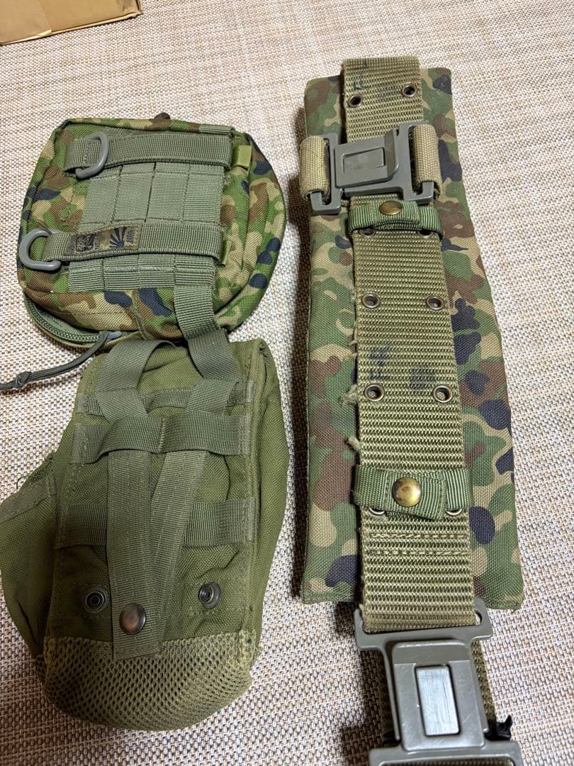 ミリタリー装備セット 迷彩柄