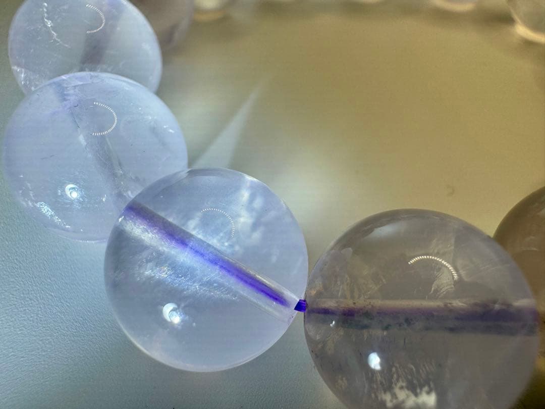 大玉 ローズクウォーツ　16mm 内径17cm ヒカル