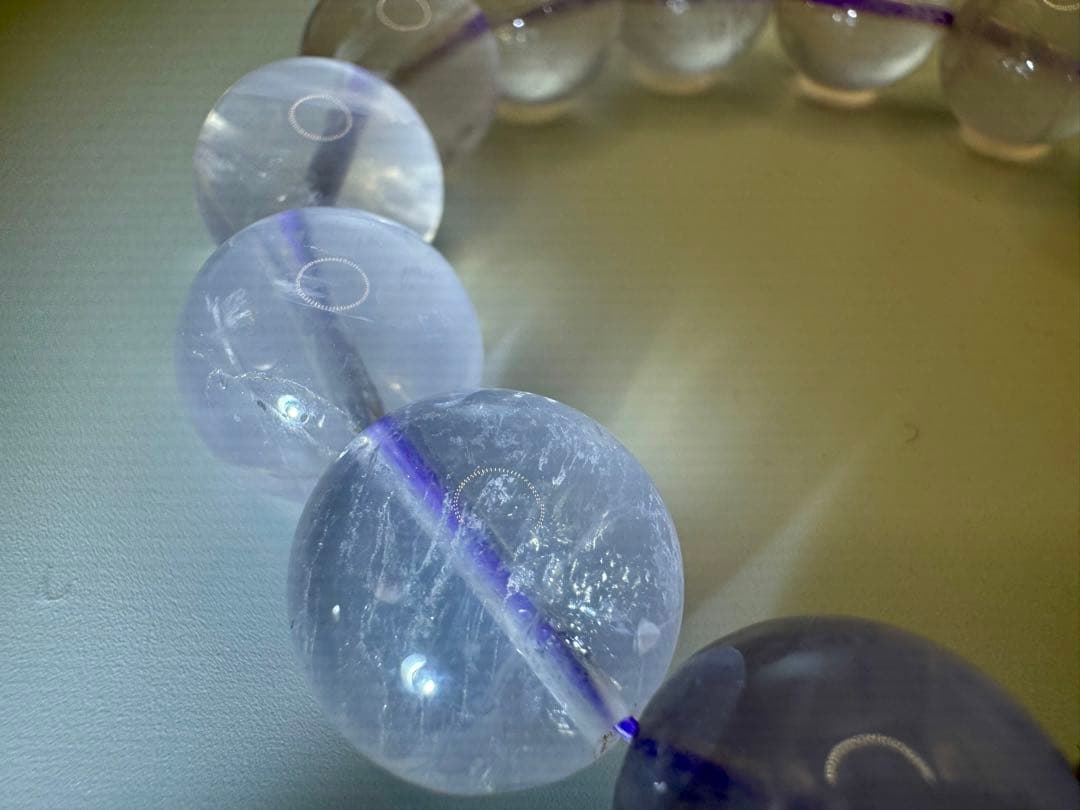 大玉 ローズクウォーツ　16mm 内径17cm ヒカル