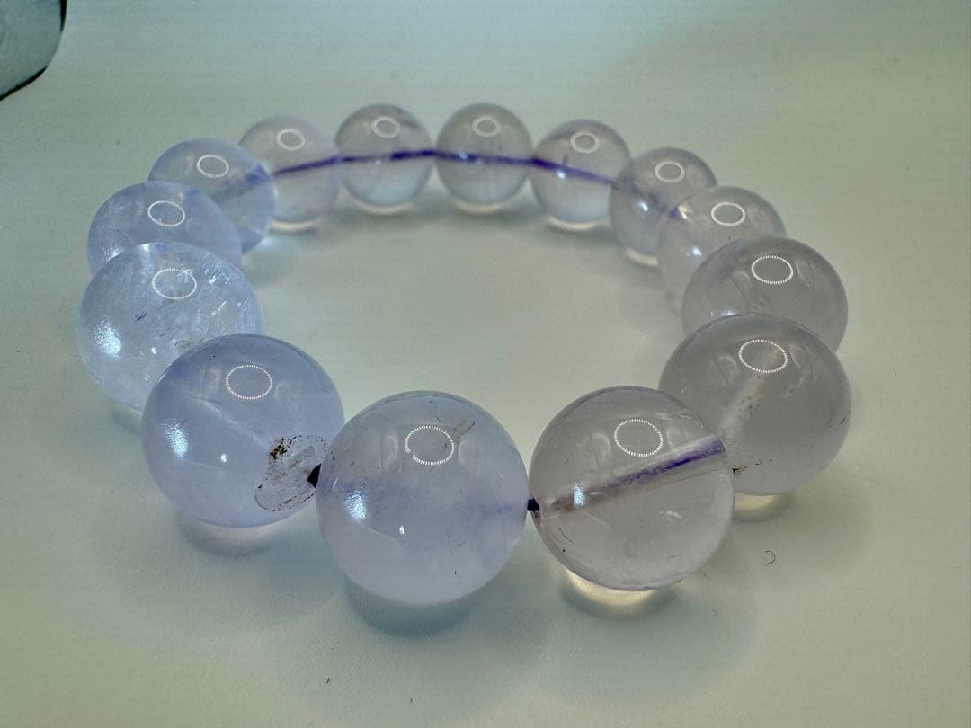 大玉 ローズクウォーツ　16mm 内径17cm ヒカル