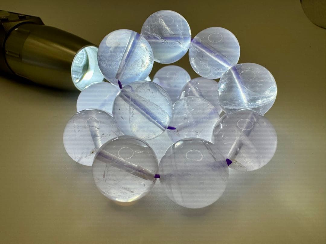 大玉 ローズクウォーツ　16mm 内径17cm ヒカル