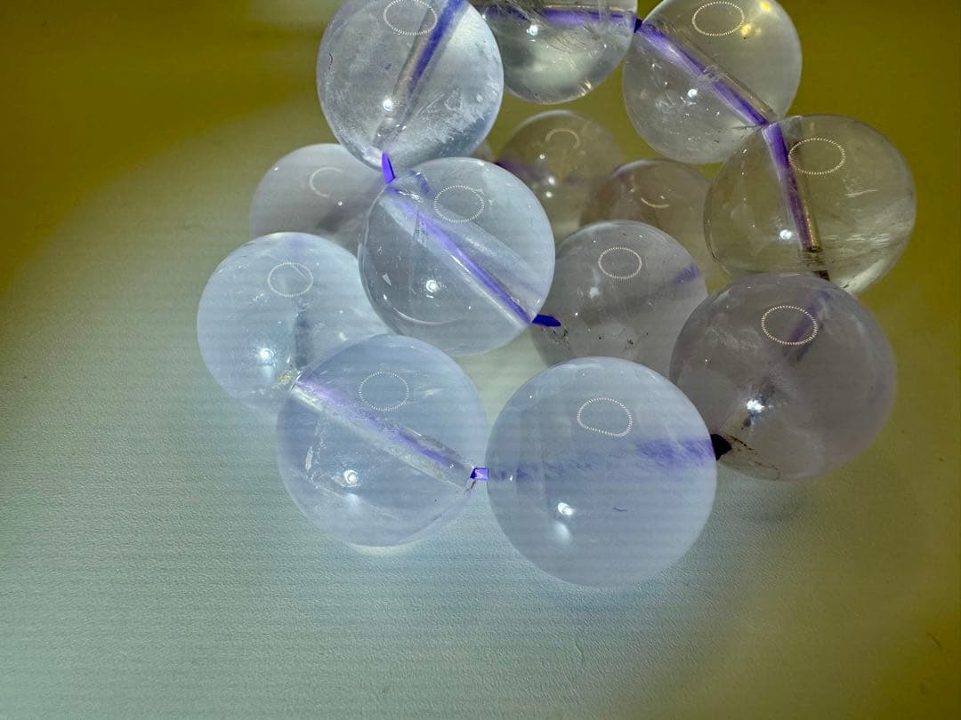 大玉 ローズクウォーツ　16mm 内径17cm ヒカル