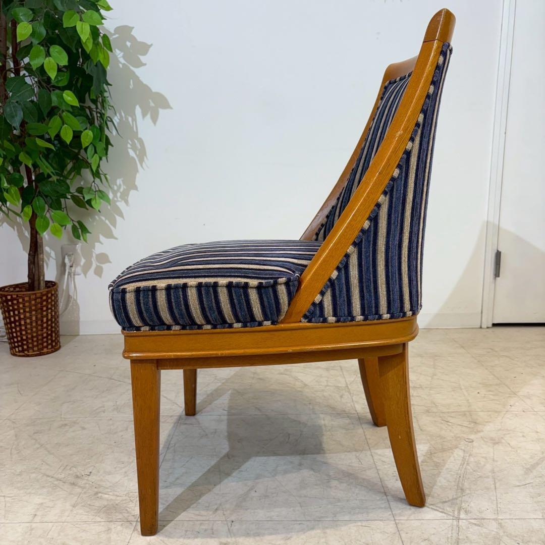 ラウンジチェア　アームレス　ミッドセンチュリー　北欧ヴィンテージ　1/2