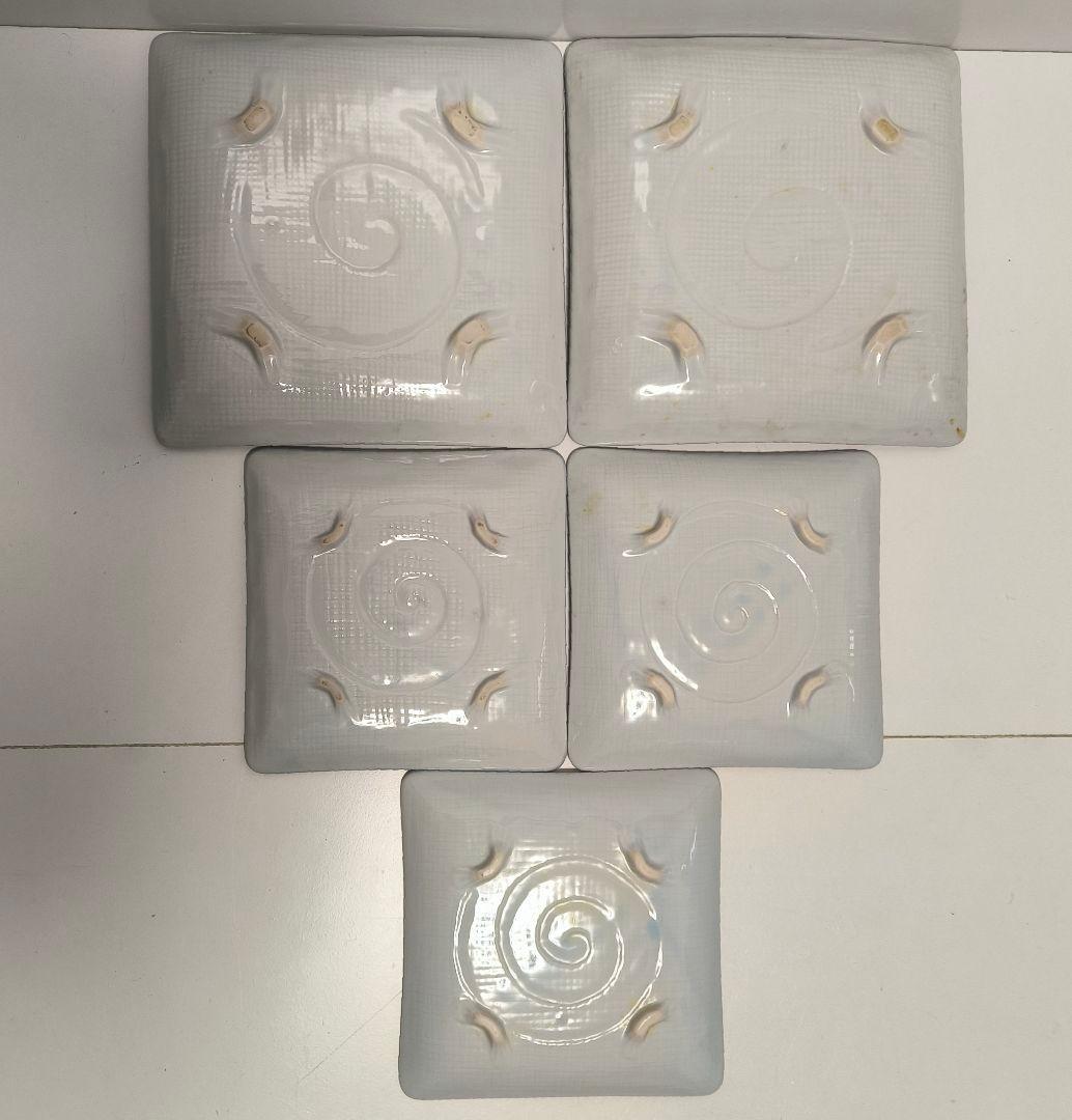 美濃焼 龍峯窯 染付 濃菊