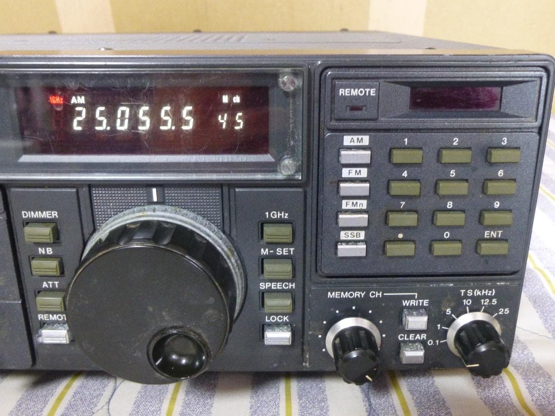 一部動作確認済み　ICOM 通信型広帯域受信機　IC-R7000