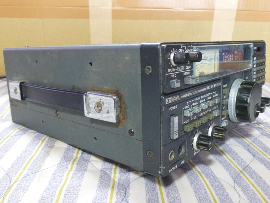 一部動作確認済み　ICOM 通信型広帯域受信機　IC-R7000