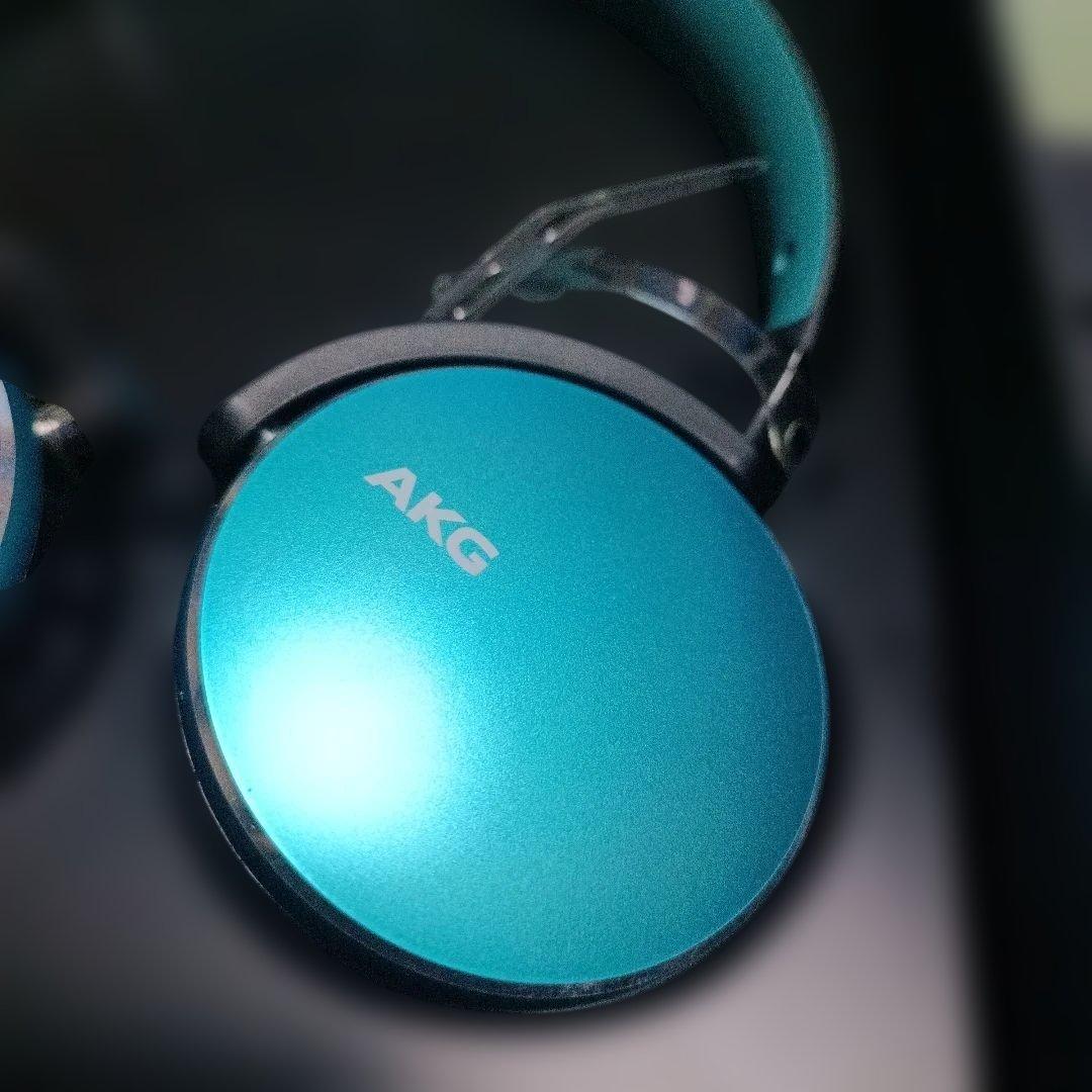 AKG Y500 ワイヤレスヘッドホン ターコイズ