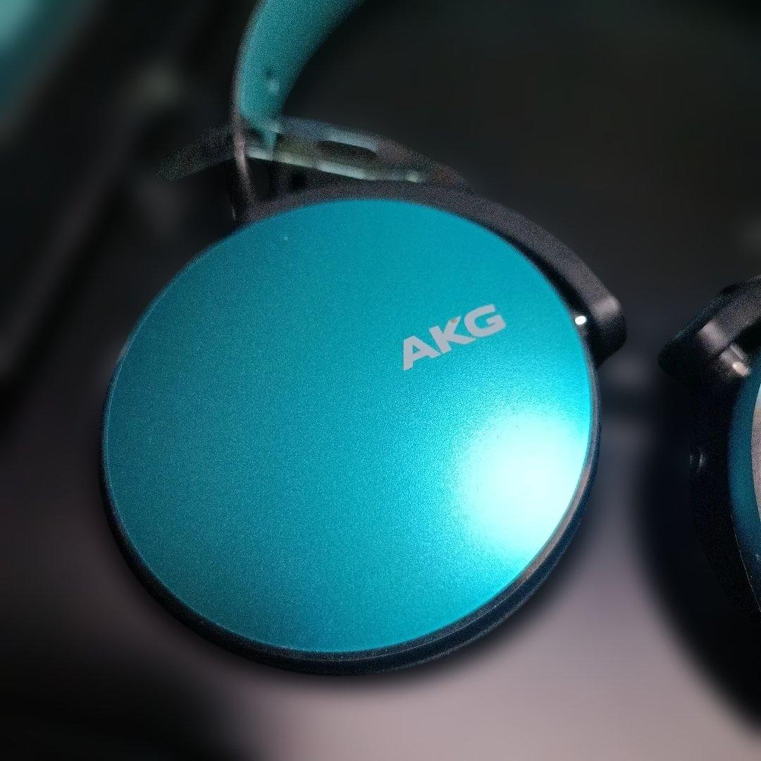 AKG Y500 ワイヤレスヘッドホン ターコイズ