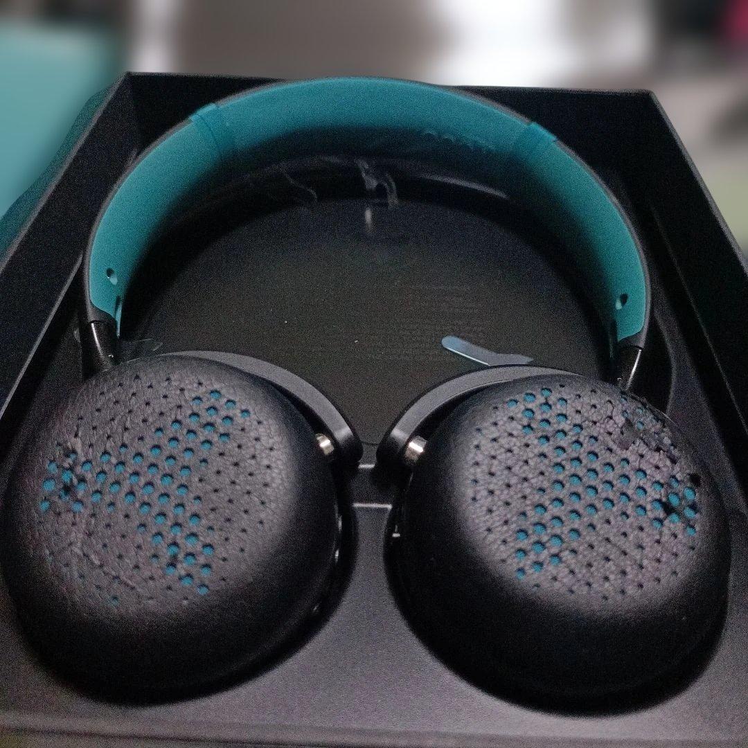 AKG Y500 ワイヤレスヘッドホン ターコイズ