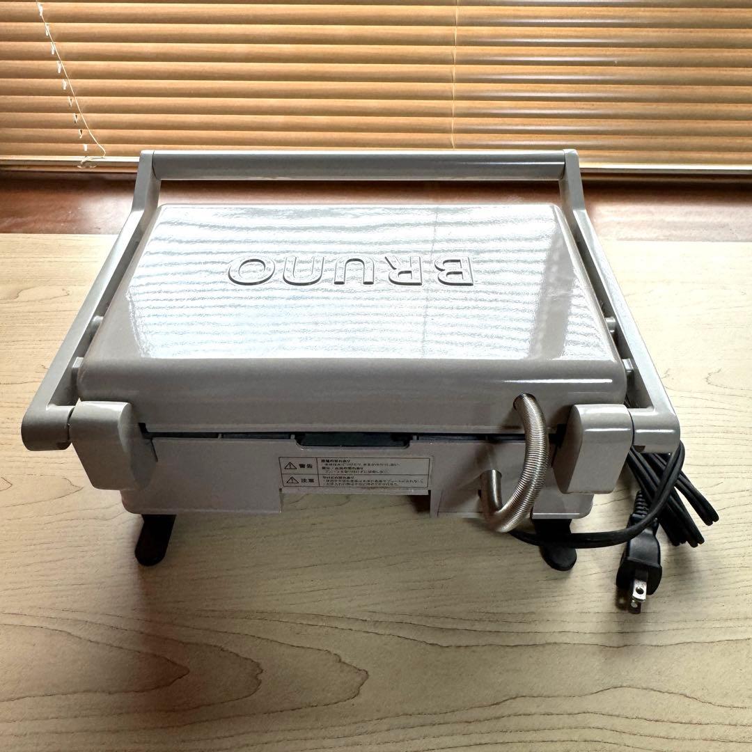 【美品】BRUNO グリルサンドメーカー　ダブル　プレート付