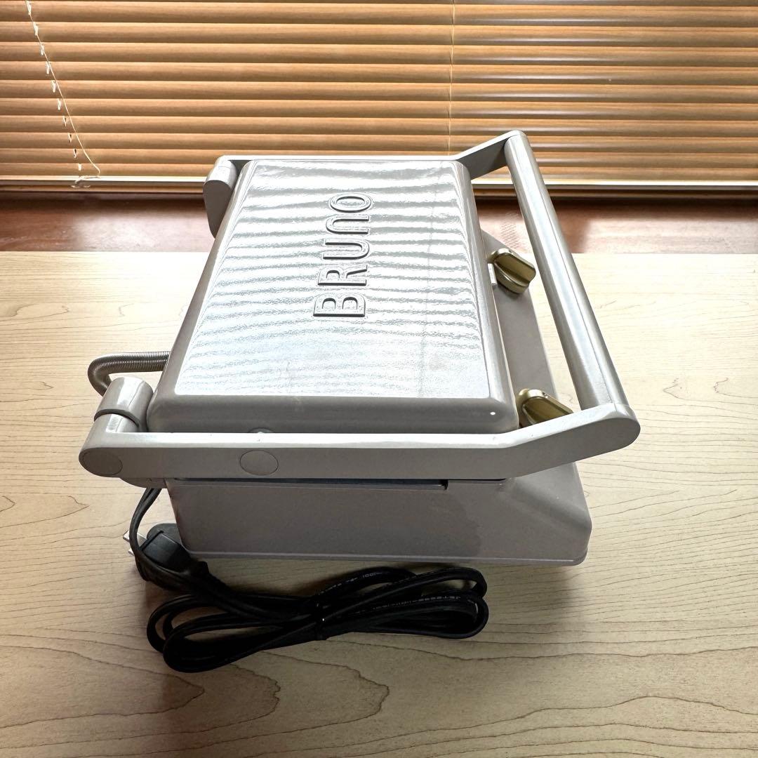 【美品】BRUNO グリルサンドメーカー　ダブル　プレート付