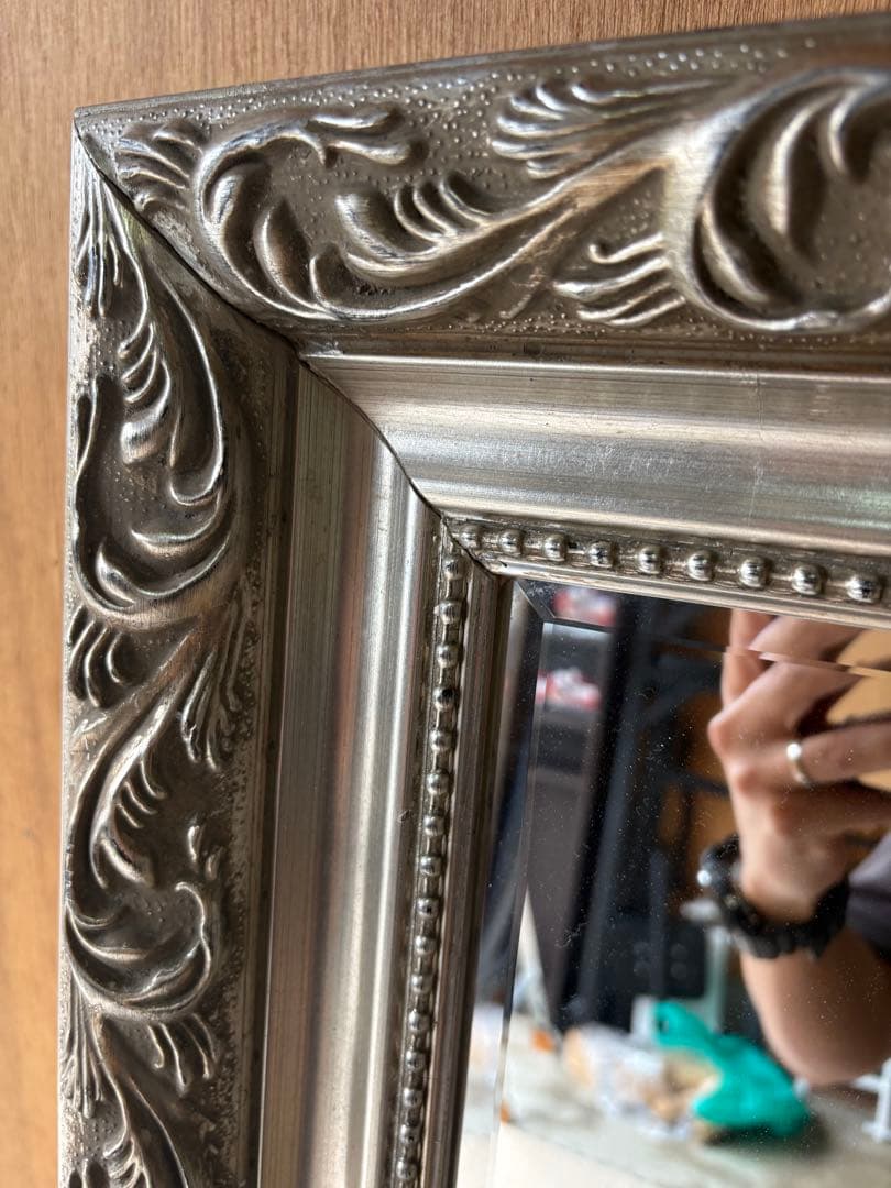 【引取限定】全身鏡 アンティーク調 ミラー 大型 ヴィンテージ バロック