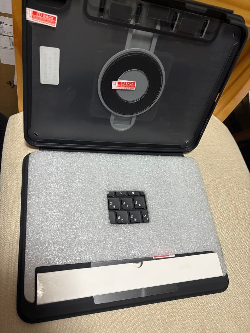 ipad キーボード 10.9インチ 360°回転 ブラック