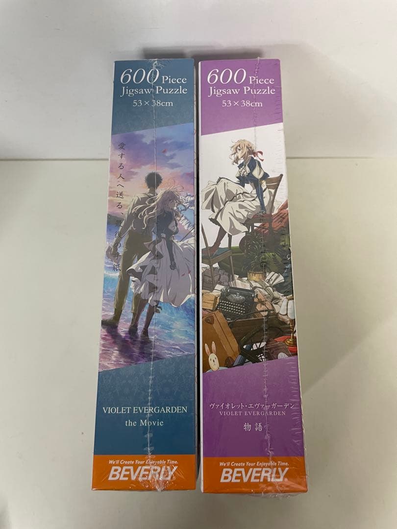 【新品未開封】ヴァイオレット・エヴァーガーデン パズル 2点セット 600ピース